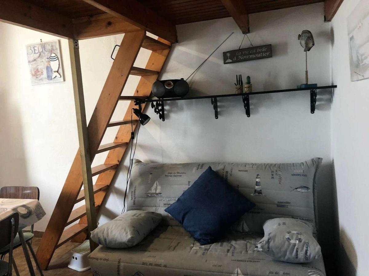 נוארמוטייה-אן-ליל Studio Mezzanine A 200M Du Port Et De La Plage, Cour Privative, Parfait Pour 3 Personnes - Fr-1-224B-564 מראה חיצוני תמונה