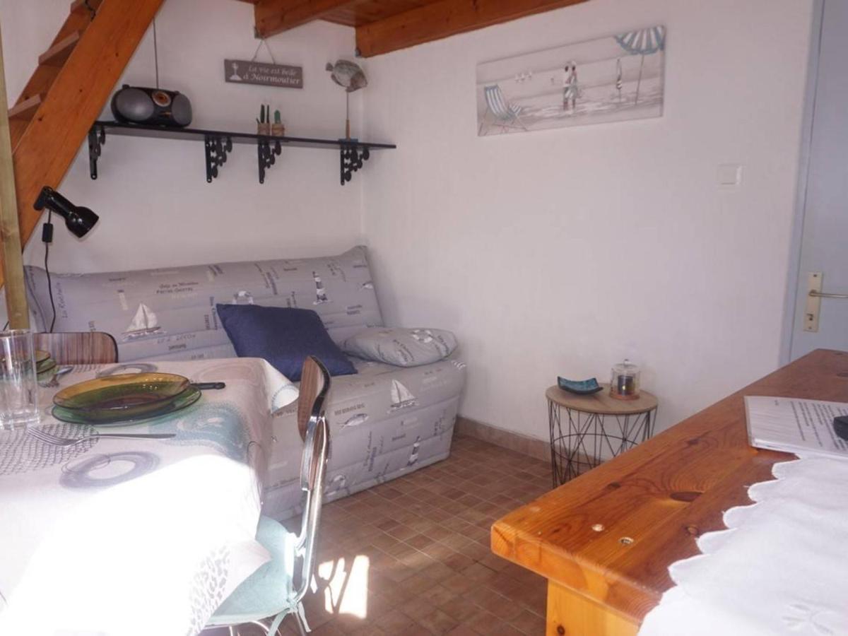 נוארמוטייה-אן-ליל Studio Mezzanine A 200M Du Port Et De La Plage, Cour Privative, Parfait Pour 3 Personnes - Fr-1-224B-564 מראה חיצוני תמונה