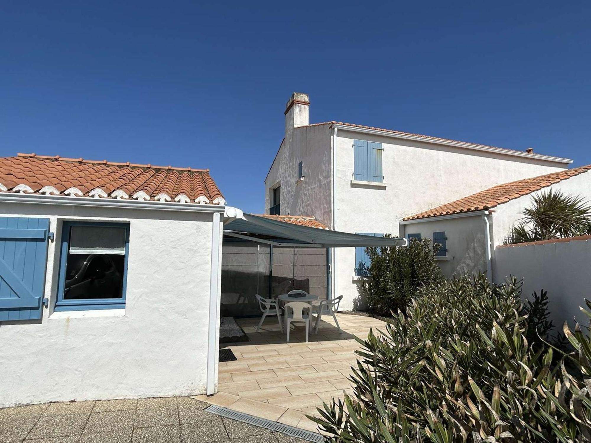 נוארמוטייה-אן-ליל Studio Mezzanine A 200M Du Port Et De La Plage, Cour Privative, Parfait Pour 3 Personnes - Fr-1-224B-564 מראה חיצוני תמונה