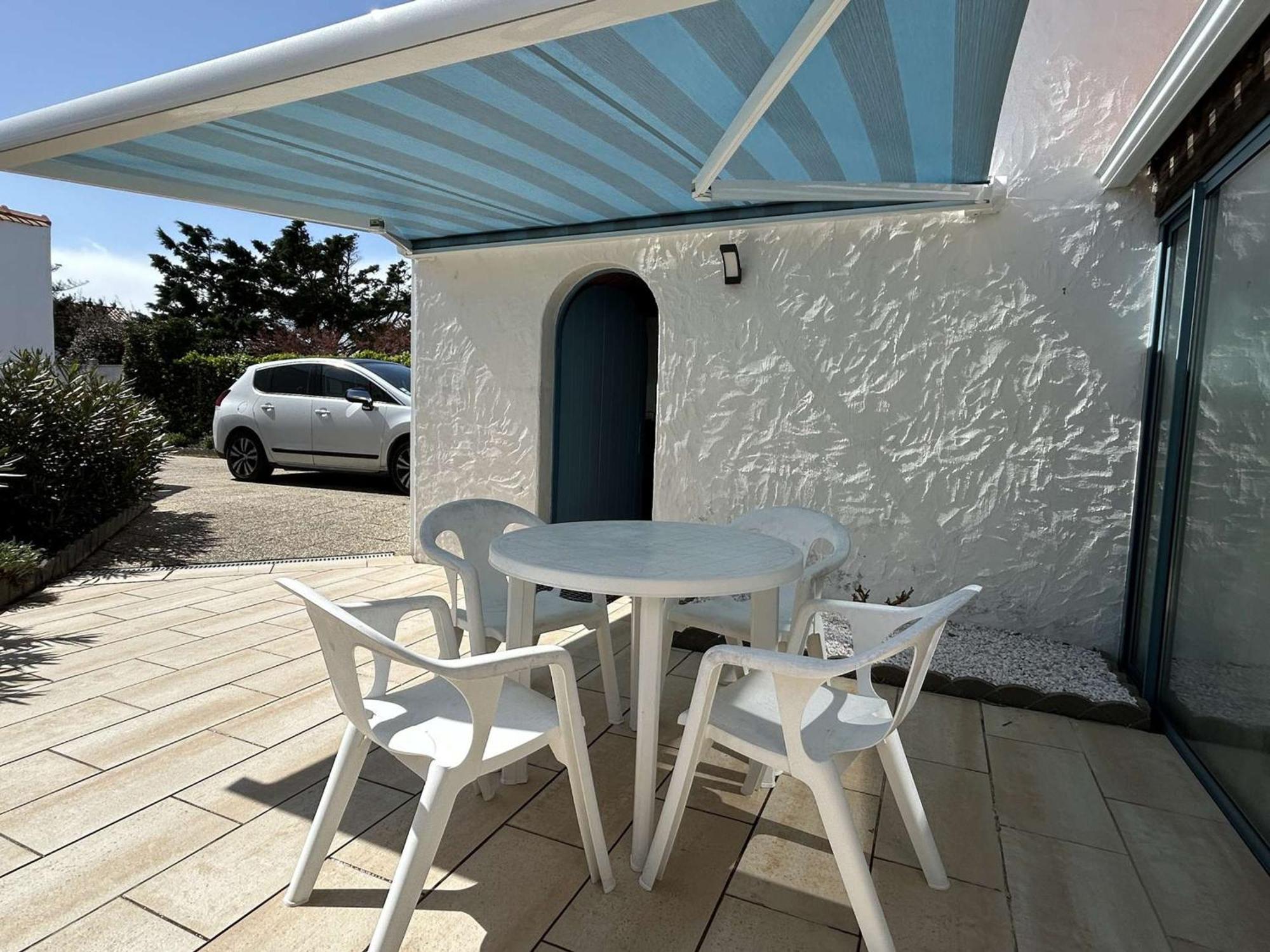 נוארמוטייה-אן-ליל Studio Mezzanine A 200M Du Port Et De La Plage, Cour Privative, Parfait Pour 3 Personnes - Fr-1-224B-564 מראה חיצוני תמונה