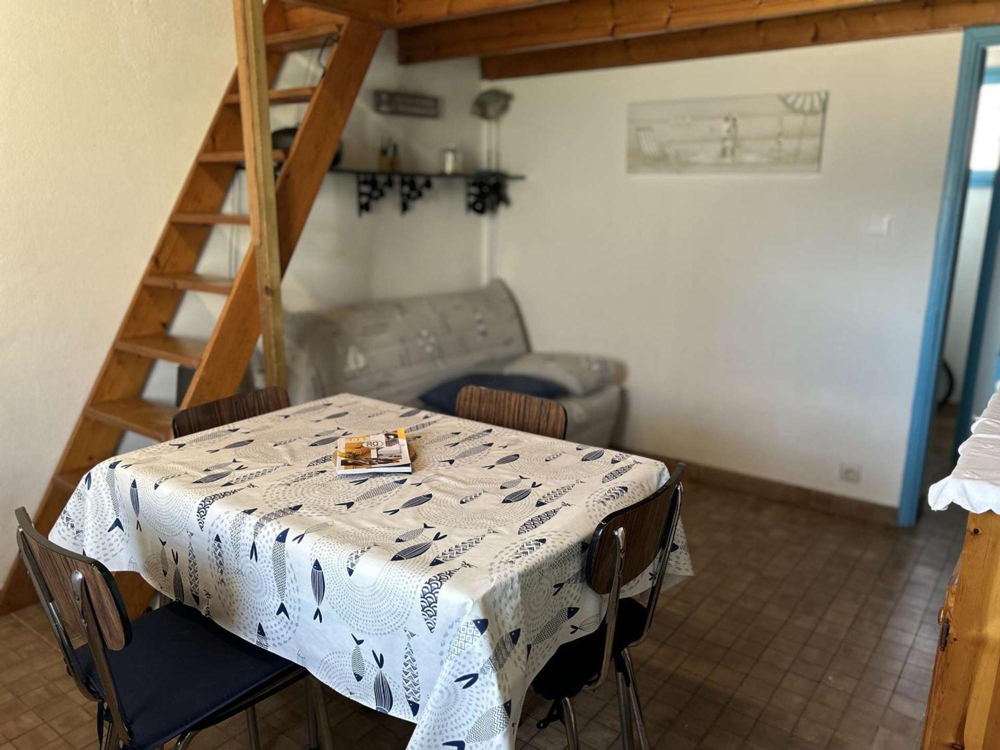 נוארמוטייה-אן-ליל Studio Mezzanine A 200M Du Port Et De La Plage, Cour Privative, Parfait Pour 3 Personnes - Fr-1-224B-564 מראה חיצוני תמונה
